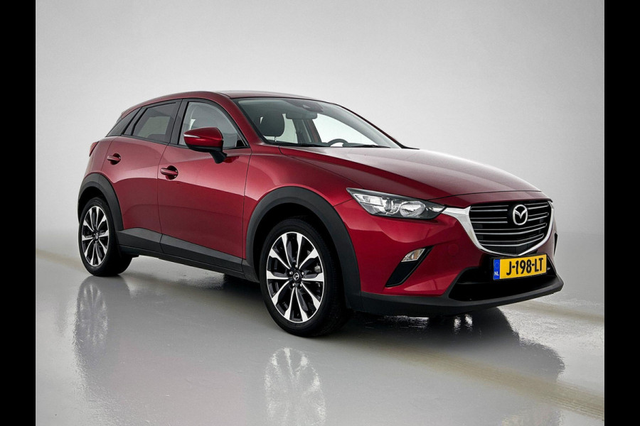 Mazda CX-3 2.0 SkyActiv-G 121 Sportive(NL-auto, Goed OnderH, Navi, Trekhaak, StoelV, Cruise Con, Etc)