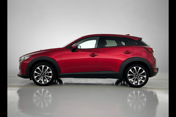 Mazda CX-3 2.0 SkyActiv-G 121 Sportive(NL-auto, Goed OnderH, Navi, Trekhaak, StoelV, Cruise Con, Etc)