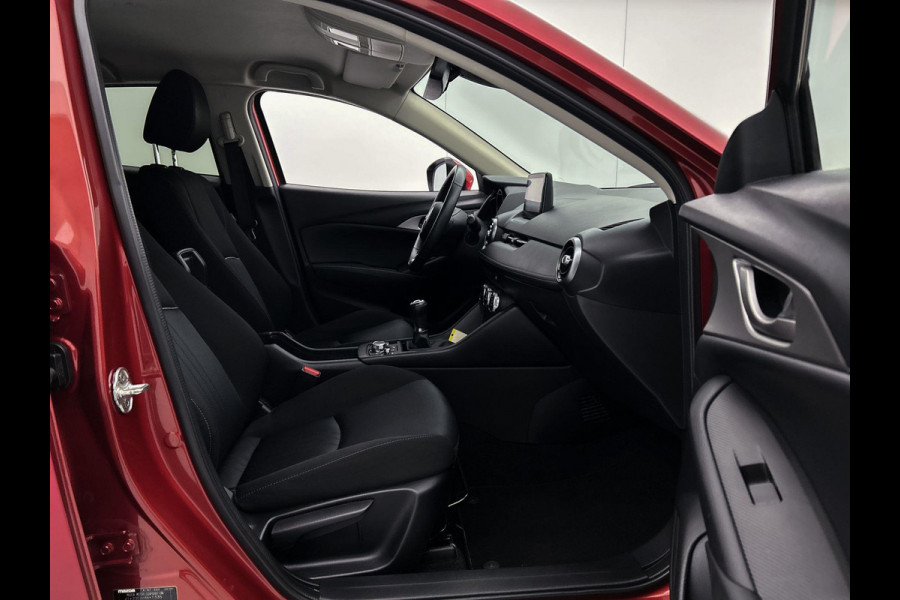 Mazda CX-3 2.0 SkyActiv-G 121 Sportive(NL-auto, Goed OnderH, Navi, Trekhaak, StoelV, Cruise Con, Etc)