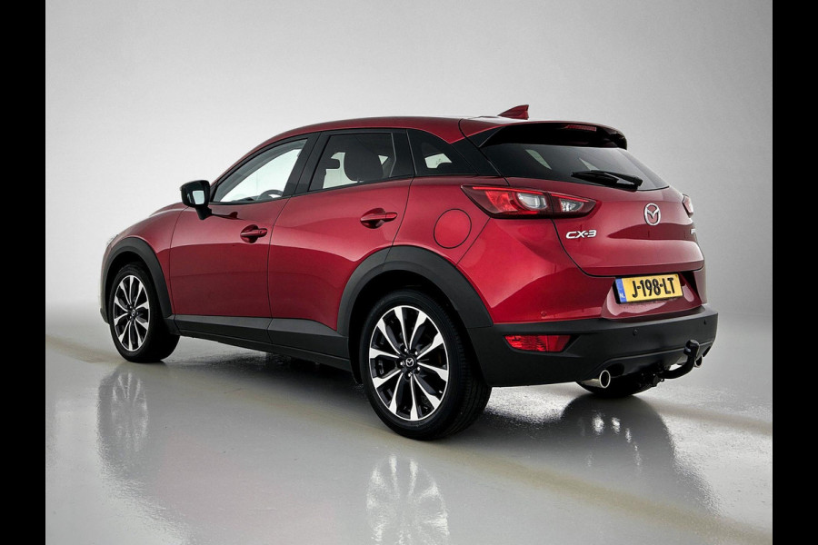 Mazda CX-3 2.0 SkyActiv-G 121 Sportive(NL-auto, Goed OnderH, Navi, Trekhaak, StoelV, Cruise Con, Etc)