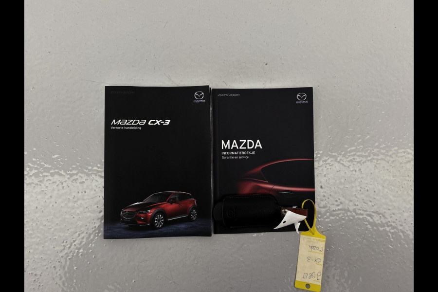 Mazda CX-3 2.0 SkyActiv-G 121 Sportive(NL-auto, Goed OnderH, Navi, Trekhaak, StoelV, Cruise Con, Etc)