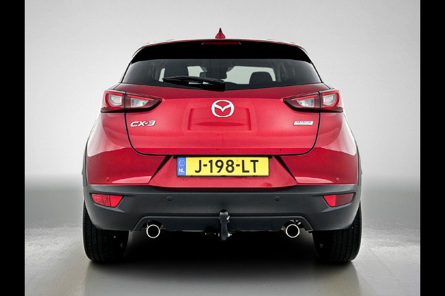 Mazda CX-3 2.0 SkyActiv-G 121 Sportive(NL-auto, Goed OnderH, Navi, Trekhaak, StoelV, Cruise Con, Etc)