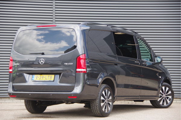 Mercedes-Benz Vito 116 CDI L2 AUT. LED, 2X SCHUIFDEUR, LEDER, CAMERA, NAVI, CRUISE, CLIMA, PARKEERSENSOREN, APPLE CARPLAY