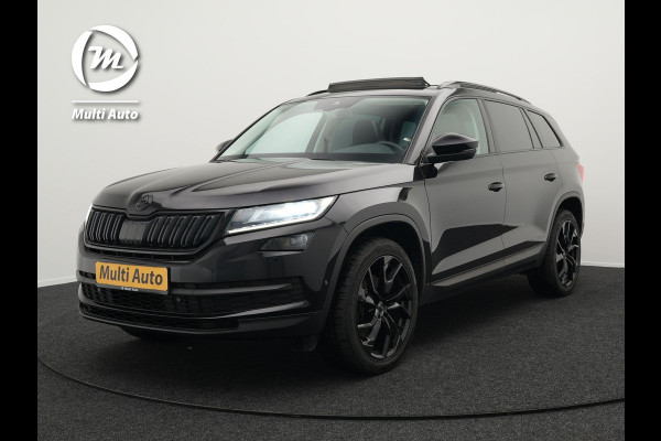 Škoda Kodiaq 2.0 TSI 4x4 Style 180pk DSG Dealer O.H | Panodak | Lederen RS Sportstoelen Memory | Adaptive Cruise | 360 Camera | Canton Audio | 20"L.M | Keyless | Sfeerverlichting | Apple Carplay | BLIS |
