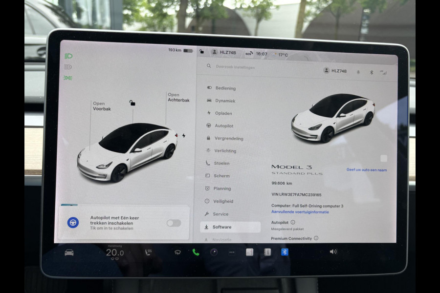 Tesla Model 3 Standard RWD Plus 60 kWh FACELIFT | AUTOPILOT | RIJKLAAR INCL. 12 MND. BOVAGGARANTIE