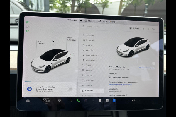 Tesla Model 3 Standard RWD Plus 60 kWh FACELIFT | AUTOPILOT | RIJKLAAR INCL. 12 MND. BOVAGGARANTIE