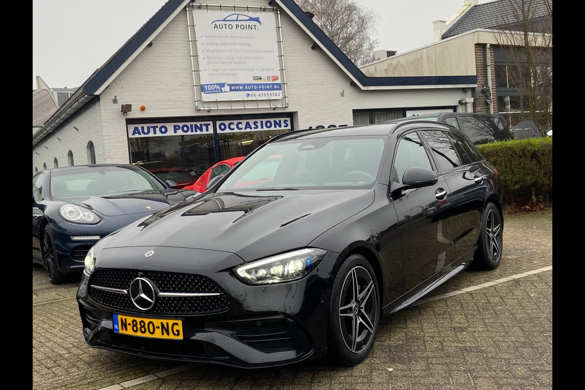 Mercedes-Benz C-Klasse Estate 200 AMG-NIGHT PAKKET/SFEER/DIGITAL/MASSAGE Mercedes-Benz C-Klasse Estate 200 AMG-NIGHT PAKKET/SFEER/DIGITAL/MASSAGE