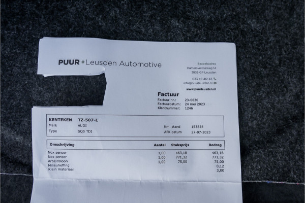 Audi SQ5 TDI Competition 327PK Commercial Pano B&O Leder ACC Trekhaak