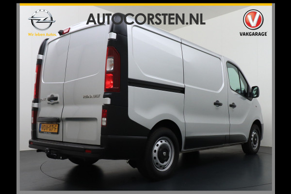 Renault Trafic 1.6dCi 96 T29 L1H1 3-Persoons Trekhaak Ecc Navi Camera Regen/Lichtsensor Cruise Control Pdc Bluetooth Led Schuifdeur Betonplex vloer Wandbekleding Comfort 1e Eigenaar Euro 6 Facelift model 2.000kg trekvermogen