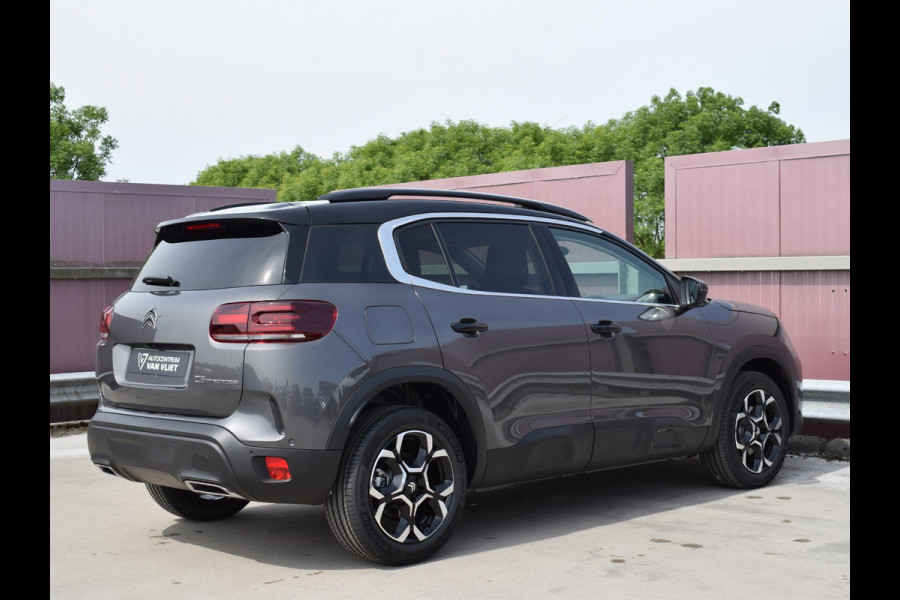 Citroën C5 Aircross 1.2 Hybrid 136 Max SCHUIFDAK | ELEKTRISCHE ACHTERKLEP | ELEKTRISCHE STOEL | ACHTERUITRIJCAMERA MET SENSOREN | UIT VOORRAAD LEVERBAAR