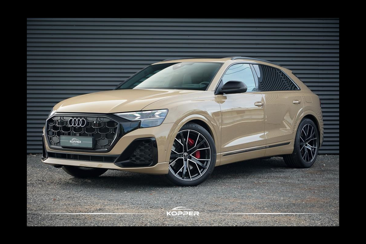 Audi Q8 60 TFSI e quattro Pro Line S Competition / Sakhir Gold / Pano / Incl BTW / B&O / ACC Audi Q8 60 TFSI e quattro Pro Line S Competition / Sakhir Gold / Pano / Incl BTW / B&O / ACC