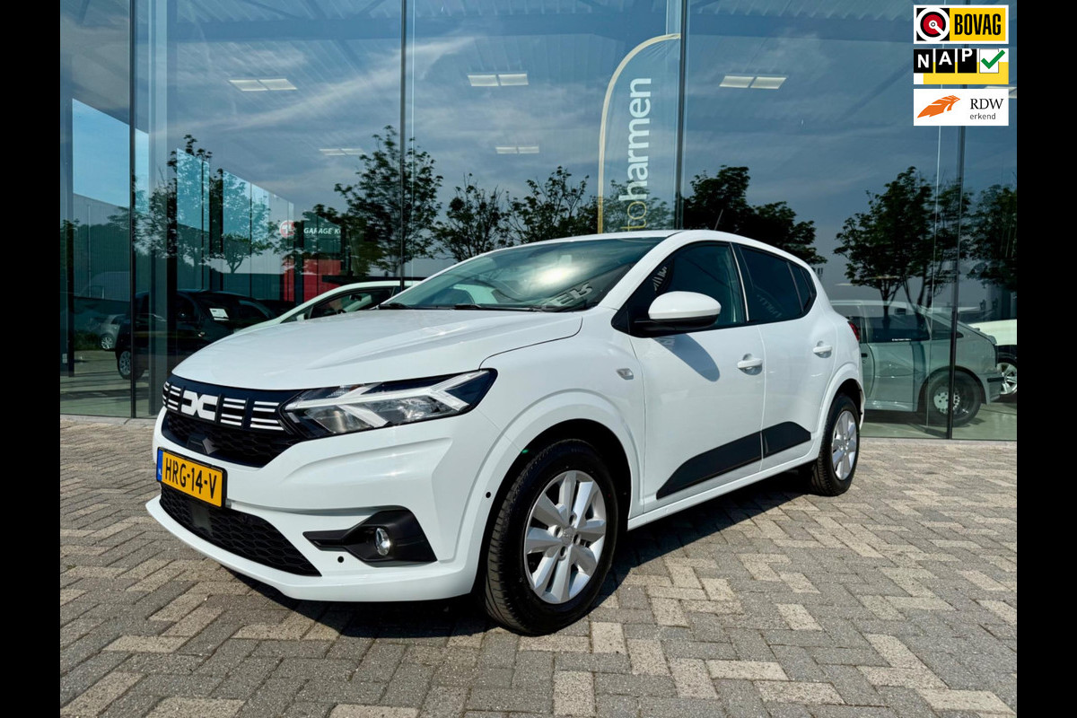 Dacia Sandero 1.0 TCe 100 ECO-G Journey CarPlay, KeyLess, Camera, Clima, Cruise, PDC Dacia Sandero 1.0 TCe 100 ECO-G Journey CarPlay, KeyLess, Camera, Clima, Cruise, PDC