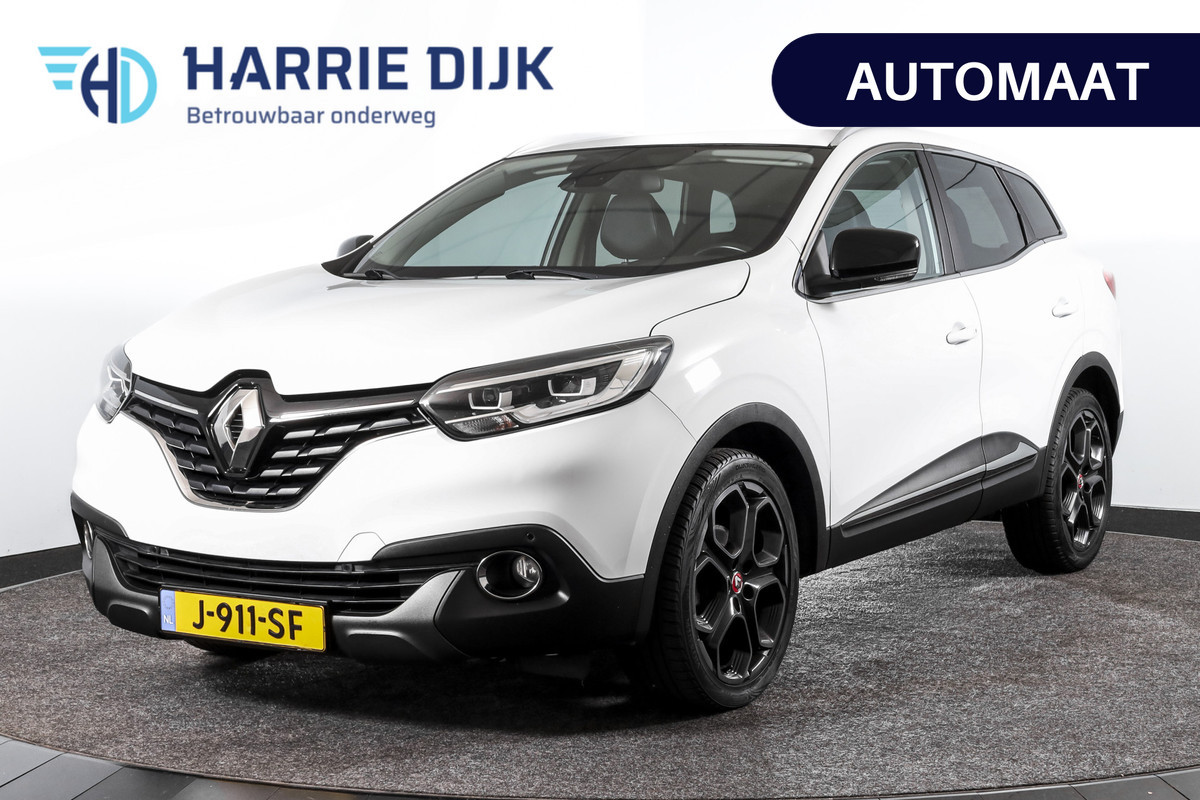 Renault Kadjar 1.2 TCe 130 PK Extase Black Edition - Automaat | Cruise | Stoelverw. | PDC | Camera | NAV | ECC | Trekhaak | LM 19" | Renault Kadjar 1.2 TCe 130 PK Extase Black Edition - Automaat | Cruise | Stoelverw. | PDC | Camera | NAV | ECC | Trekhaak | LM 19" |