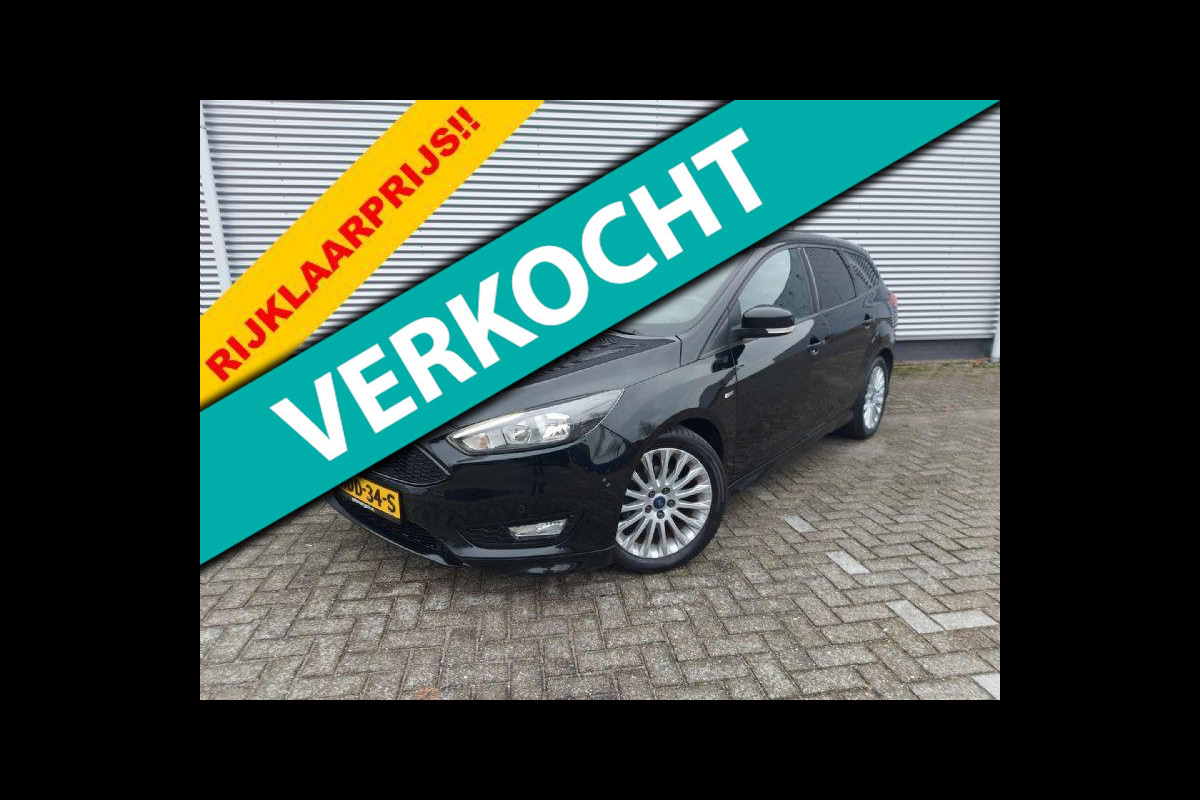 Ford Focus 1.0 ST-Line, airco,navigatie,stoel/stuurverwarming,parkeersensoren, Ford Focus 1.0 ST-Line, airco,navigatie,stoel/stuurverwarming,parkeersensoren,