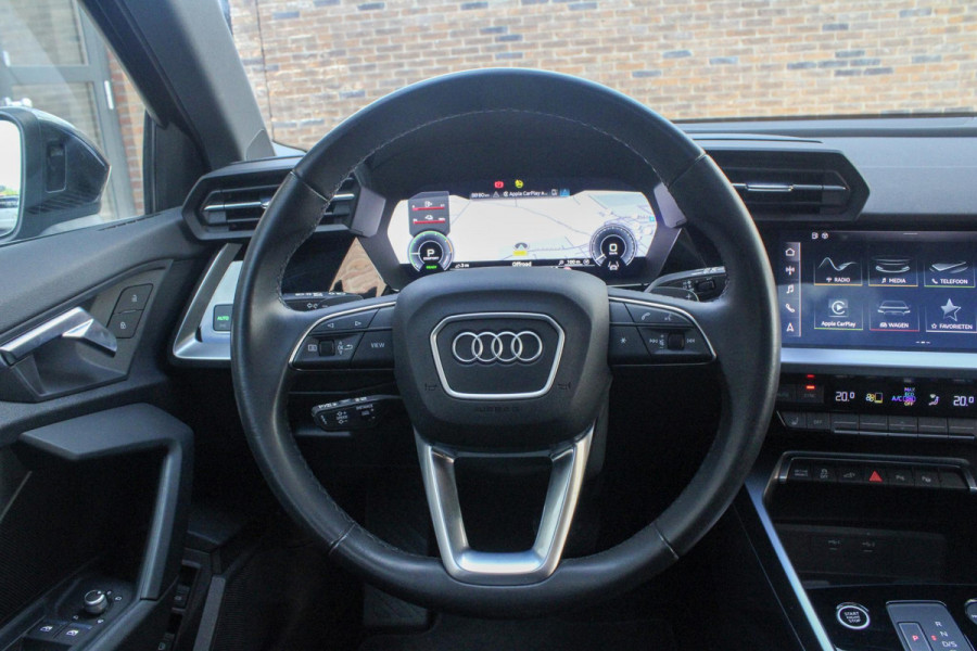 Audi A3 Sportback 45 TFSI e S ed. Comp. PANO | ACC| S-line | Park Ass. | Dode hoek | Stoel VW