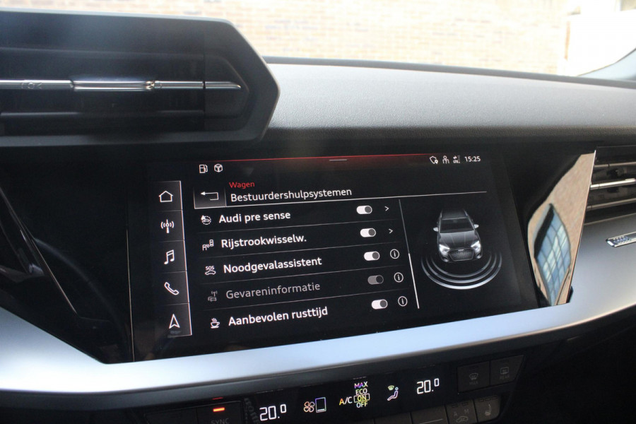 Audi A3 Sportback 45 TFSI e S ed. Comp. PANO | ACC| S-line | Park Ass. | Dode hoek | Stoel VW