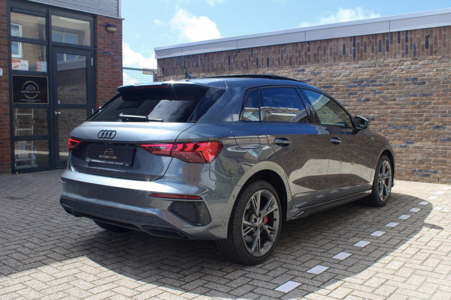 Audi A3 Sportback 45 TFSI e S ed. Comp. PANO | ACC| S-line | Park Ass. | Dode hoek | Stoel VW