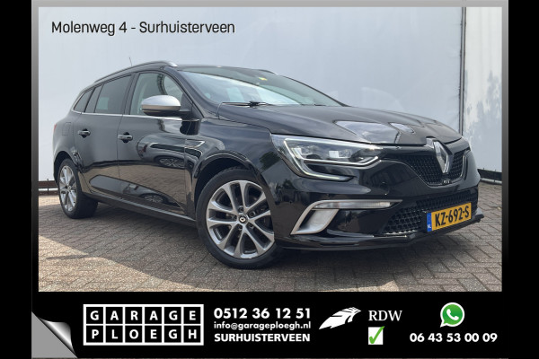 Renault MEGANE Estate 1.2 TCe GT-Line Automaat Adapt.Cruise HUD Nav/Cam Sfeerverl NAP!