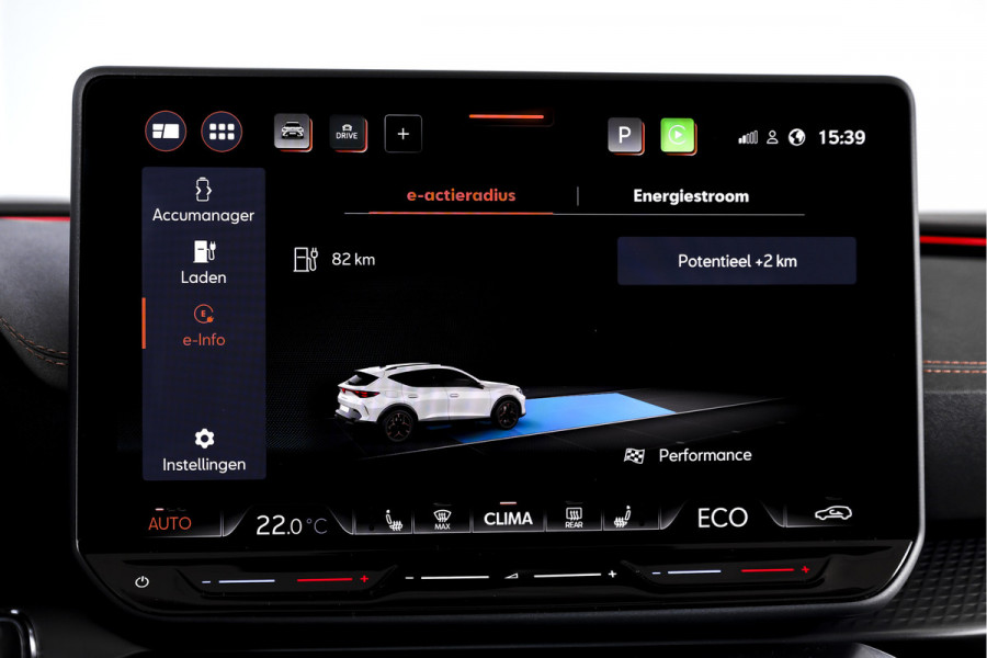 CUPRA Formentor 272 PK e-Hybrid VZ Performance (Nieuw model)  - Automaat | Dig. Cockpit | Adapt. Cruise | Stoel-+Stuurverw. | Elek. stoel met geheugen | PDC | Camera | NAV + App. Connect | ECC | LM 19" Sandstorm Copper |