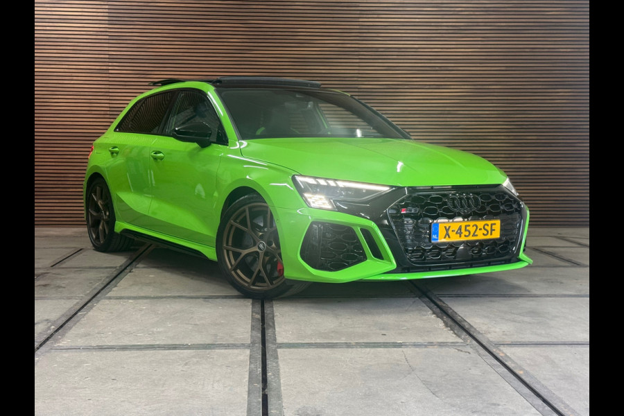 Audi RS3 Sportback 2.5TFSI quattro| BOM VOL | Akra | PPF | Keramisch | RS-Design pakket + | RS-Dynamic pakket plus | Audi Garantie