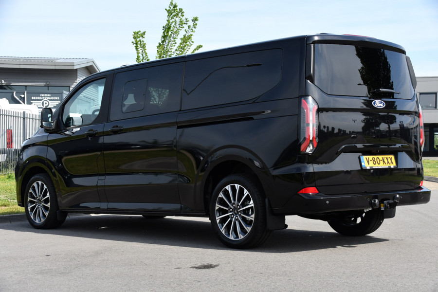 Ford Transit Custom 320 2.0 TDCI L2H1 Tourneo Black Edition Full Options, 360 Camera,  Adpatieve Cruise, Virtual, Carplay, 170PK, Stoel/Stuur Verwarming, Automaat, Uniek!