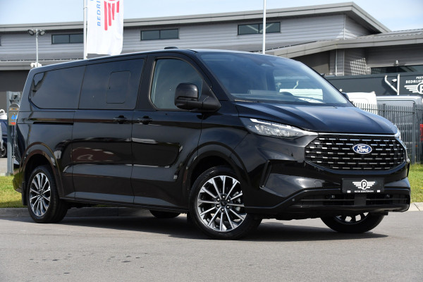 Ford Transit Custom 320 2.0 TDCI L2H1 Tourneo Black Edition Full Options, 360 Camera,  Adpatieve Cruise, Virtual, Carplay, 170PK, Stoel/Stuur Verwarming, Automaat, Uniek!