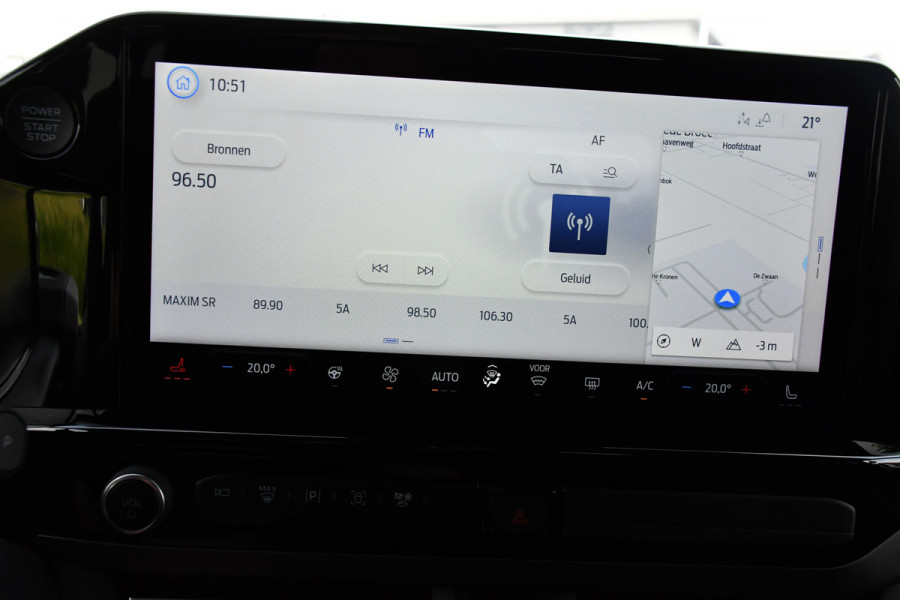 Ford Transit Custom 320 2.0 TDCI L2H1 Tourneo Black Edition Full Options, 360 Camera,  Adpatieve Cruise, Virtual, Carplay, 170PK, Stoel/Stuur Verwarming, Automaat, Uniek!