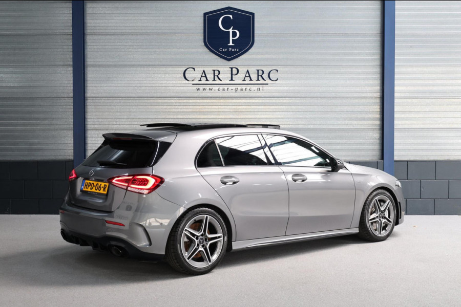 Mercedes-Benz A-Klasse AMG 35 4MATIC 306+PK MULTIBEAM/SFEER/VIRTUAL/PANO/LEER+S.VERWARMING/18"/360 CAM/ACC/ECC/12 MDN GARANTIE!