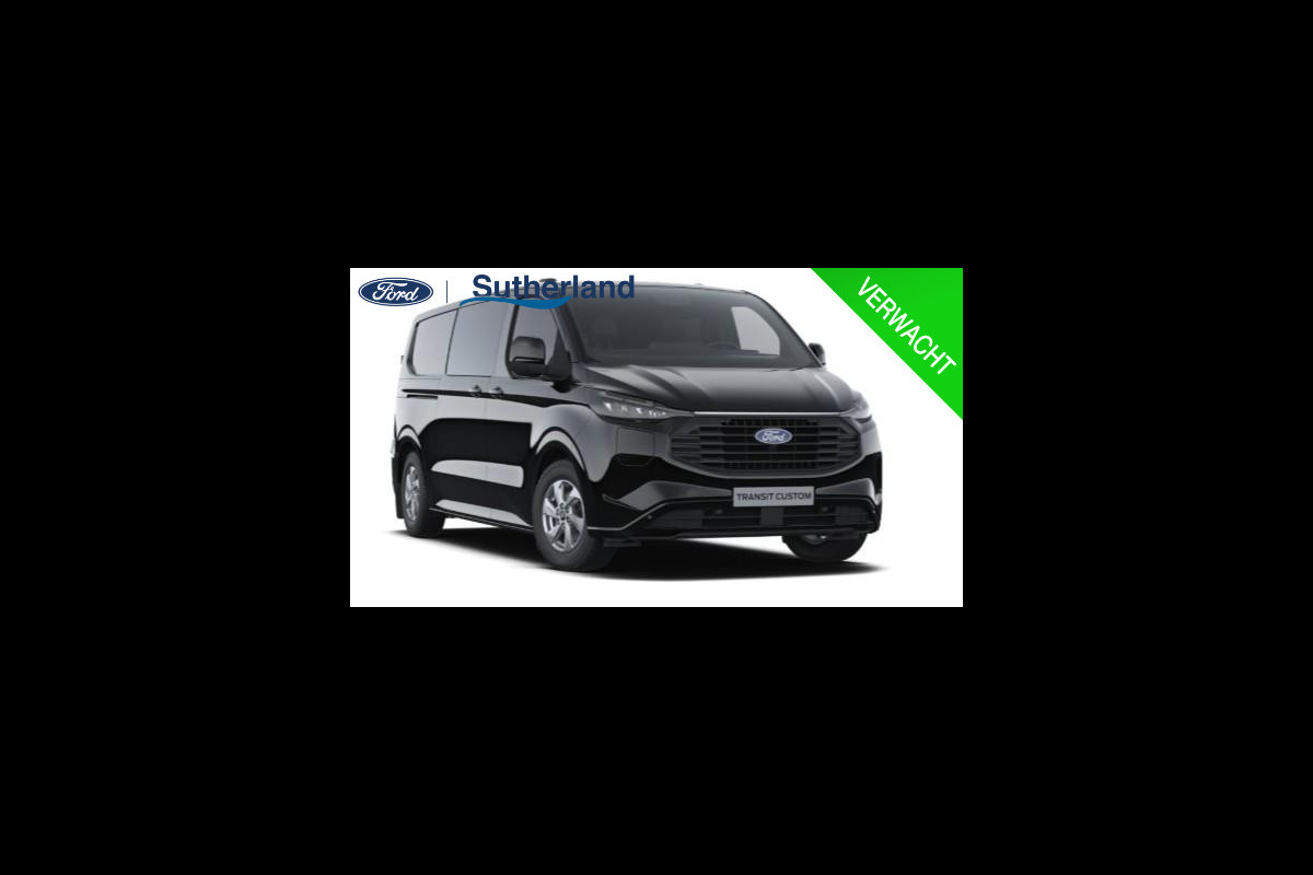 Ford Transit Custom 320 2.5 PHEV L2H1 Limited DC 233pk | Dubbele Cabine | Dubbele zijschuifdeur | 12-weg verstel- en verwarmbare AGR Stoelen | Inklapbare trekhaak | 17 inch lichtmetalen velgen | Driver Assistance Pack Premium | Verwarmbaar stuurwiel | Bekleding zijwand en achterdeuren (volledig), Ford Transit Custom 320 2.5 PHEV L2H1 Limited DC 233pk | Dubbele Cabine | Dubbele zijschuifdeur | 12-weg verstel- en verwarmbare AGR Stoelen | Inklapbare trekhaak | 17 inch lichtmetalen velgen | Driver Assistance Pack Premium | Verwarmbaar stuurwiel | Bekleding zijwand en achterdeuren (volledig),