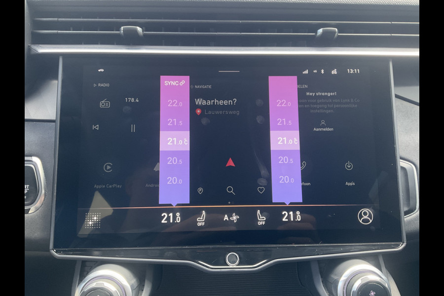 Lynk & Co 01 1.5 PHEV "16x op voorraad" 262pk 360° Adapt.Cruise Pano.dak Incl.BTW Vol opties
