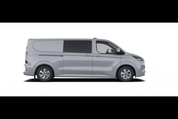 Ford Transit Custom 320 2.5 PHEV L2H1 Limited DC 233pk | Dubbele Cabine | Dubbele zijschuifdeur | 12-weg verstel- en verwarmbare AGR Stoelen | Inklapbare trekhaak | 17 inch lichtmetalen velgen | Driver Assistance Pack Premium  | Verwarmbaar stuurwiel | Bekleding zijwand en achterdeuren (volledig),