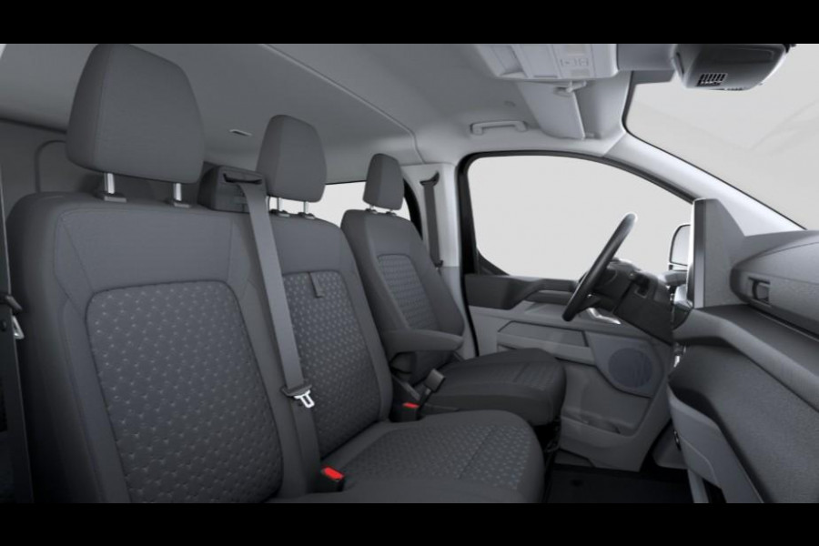 Ford Transit Custom 320 2.5 PHEV L2H1 Limited DC 233pk | Dubbele Cabine | Dubbele zijschuifdeur | 12-weg verstel- en verwarmbare AGR Stoelen | Inklapbare trekhaak | 17 inch lichtmetalen velgen | Driver Assistance Pack Premium  | Verwarmbaar stuurwiel | Bekleding zijwand en achterdeuren (volledig),