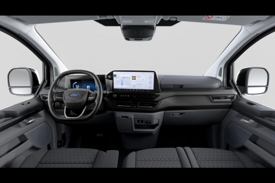 Ford Transit Custom 320 2.5 PHEV L2H1 Limited DC 233pk | Dubbele Cabine | Dubbele zijschuifdeur | 12-weg verstel- en verwarmbare AGR Stoelen | Inklapbare trekhaak | 17 inch lichtmetalen velgen | Driver Assistance Pack Premium  | Verwarmbaar stuurwiel | Bekleding zijwand en achterdeuren (volledig),