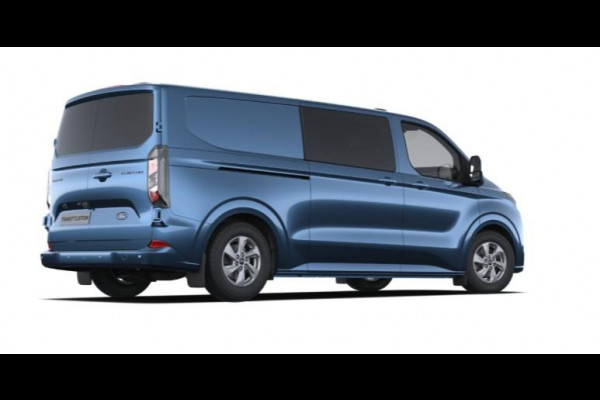 Ford Transit Custom 320 2.5 PHEV L2H1 Limited DC 233pk | Dubbele zijschuifdeur | 12-weg verstel- en verwarmbare AGR Stoelen | Inklapbare trekhaak | 17 inch lichtmetalen velgen | Driver Assistance Pack Premium  | Verwarmbaar stuurwiel | Bekleding zijwand en achterdeuren (volledig),