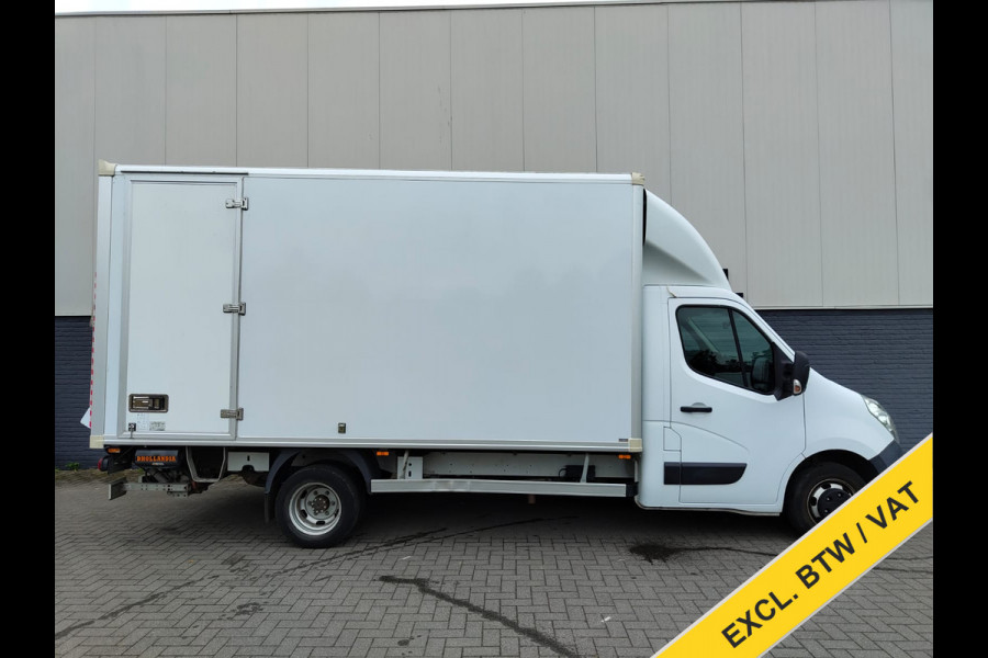 Opel Movano 2.3D 164PK L4 Meubelbak Hydr.Klep Dubbellucht Navi Ecc 3-Persoons Cruise Control Regen-Lichtsensor Bluetooth DL Betonplex vloer Lat om Lat Wandbetimmering Zijdeur Euro 6