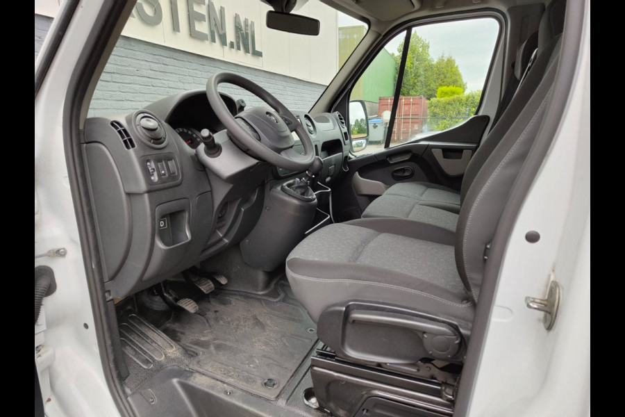 Opel Movano 2.3D 164PK L4 Meubelbak Hydr.Klep Dubbellucht Navi Ecc 3-Persoons Cruise Control Regen-Lichtsensor Bluetooth DL Betonplex vloer Lat om Lat Wandbetimmering Zijdeur Euro 6
