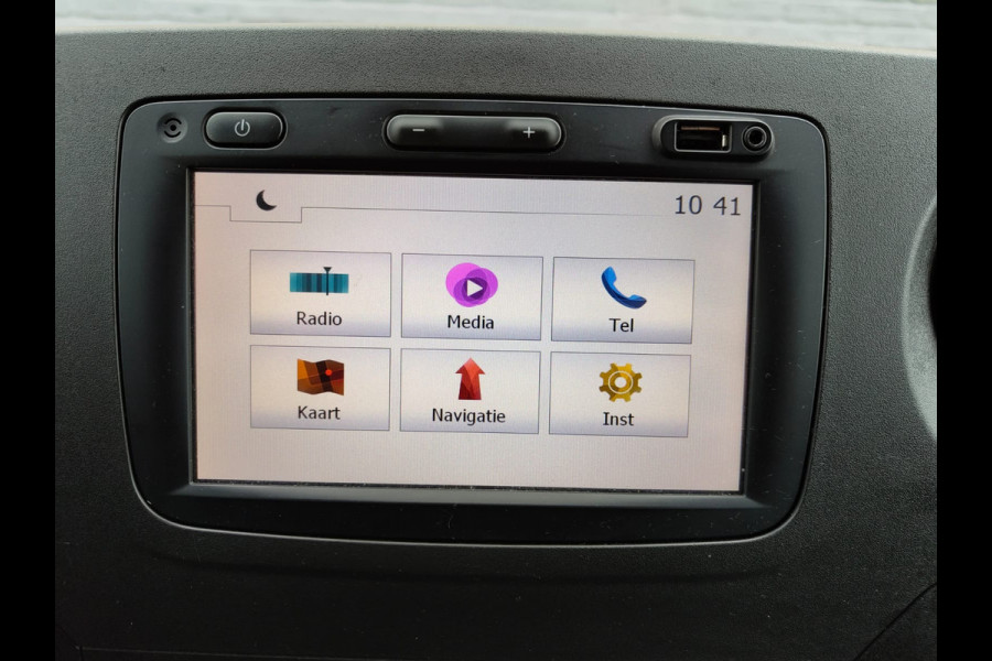 Opel Movano 2.3D 164PK L4 Meubelbak Hydr.Klep Dubbellucht Navi Ecc 3-Persoons Cruise Control Regen-Lichtsensor Bluetooth DL Betonplex vloer Lat om Lat Wandbetimmering Zijdeur Euro 6