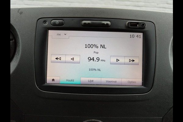 Opel Movano 2.3D 164PK L4 Meubelbak Hydr.Klep Dubbellucht Navi Ecc 3-Persoons Cruise Control Regen-Lichtsensor Bluetooth DL Betonplex vloer Lat om Lat Wandbetimmering Zijdeur Euro 6