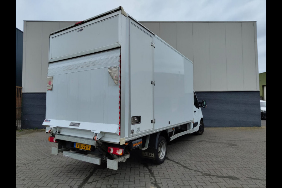 Opel Movano 2.3D 164PK L4 Meubelbak Hydr.Klep Dubbellucht Navi Ecc 3-Persoons Cruise Control Regen-Lichtsensor Bluetooth DL Betonplex vloer Lat om Lat Wandbetimmering Zijdeur Euro 6