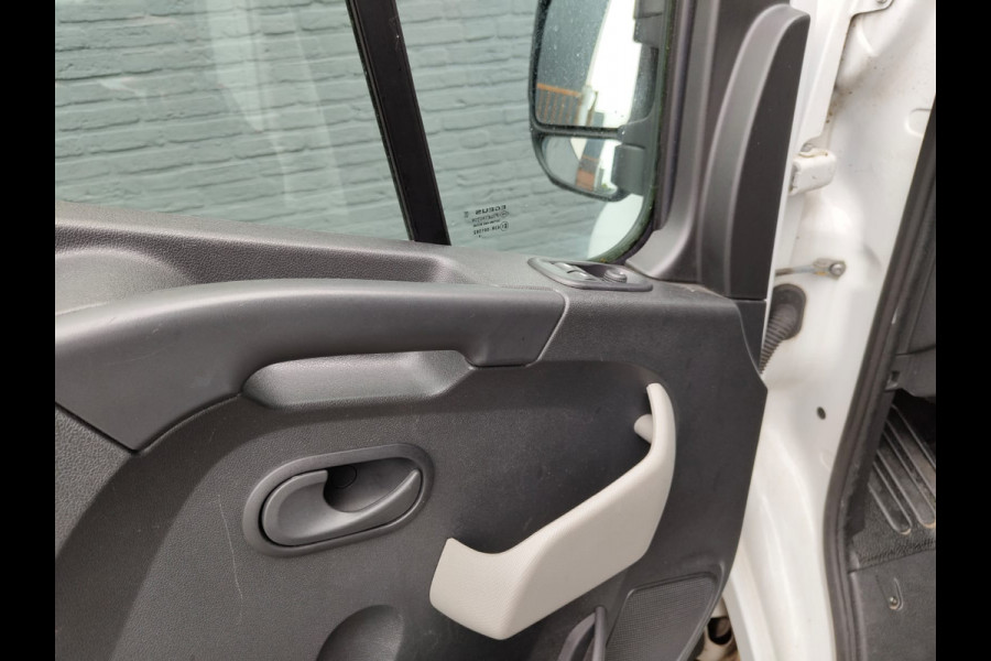 Opel Movano 2.3D 164PK L4 Meubelbak Hydr.Klep Dubbellucht Navi Ecc 3-Persoons Cruise Control Regen-Lichtsensor Bluetooth DL Betonplex vloer Lat om Lat Wandbetimmering Zijdeur Euro 6