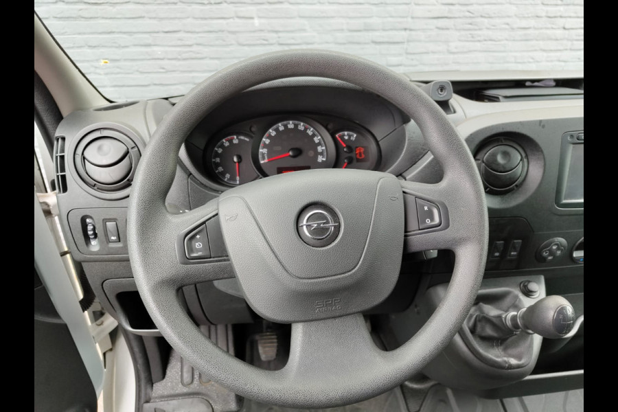 Opel Movano 2.3D 164PK L4 Meubelbak Hydr.Klep Dubbellucht Navi Ecc 3-Persoons Cruise Control Regen-Lichtsensor Bluetooth DL Betonplex vloer Lat om Lat Wandbetimmering Zijdeur Euro 6