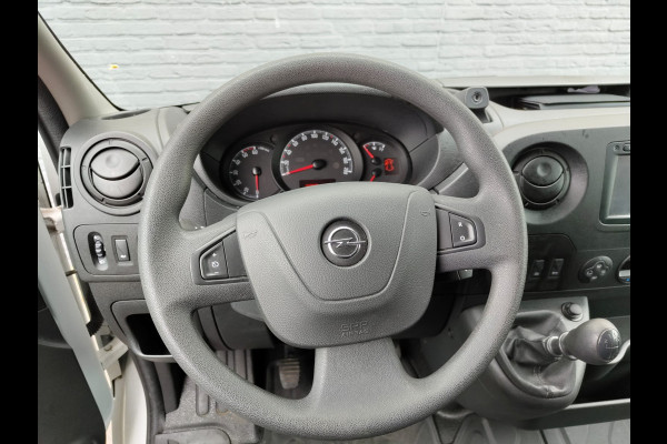 Opel Movano 2.3D 164PK L4 Meubelbak Hydr.Klep Dubbellucht Navi Ecc 3-Persoons Cruise Control Regen-Lichtsensor Bluetooth DL Betonplex vloer Lat om Lat Wandbetimmering Zijdeur Euro 6