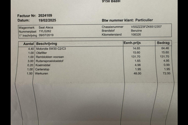 Seat Ateca 1.5 TSI Style Automaat Trekhaak Navigatie Cruise Clima Led Stoelverwarming