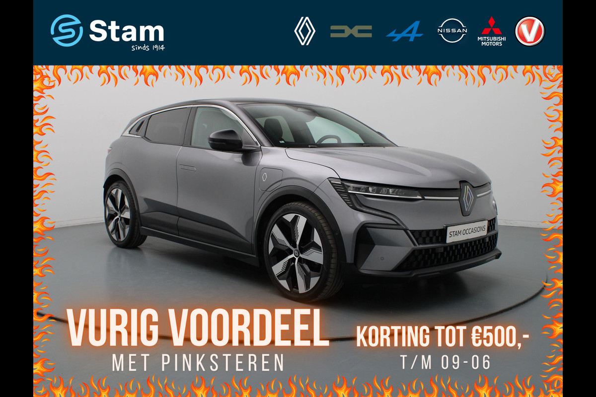 Renault Mégane E-Tech EV60 220pk Optimum Charge Techno Harman Kardon | Adapt. Cruise | Navi |Parkeersens. v+a | Stoel-/stuurverw. Renault Mégane E-Tech EV60 220pk Optimum Charge Techno Harman Kardon | Adapt. Cruise | Navi |Parkeersens. v+a | Stoel-/stuurverw.