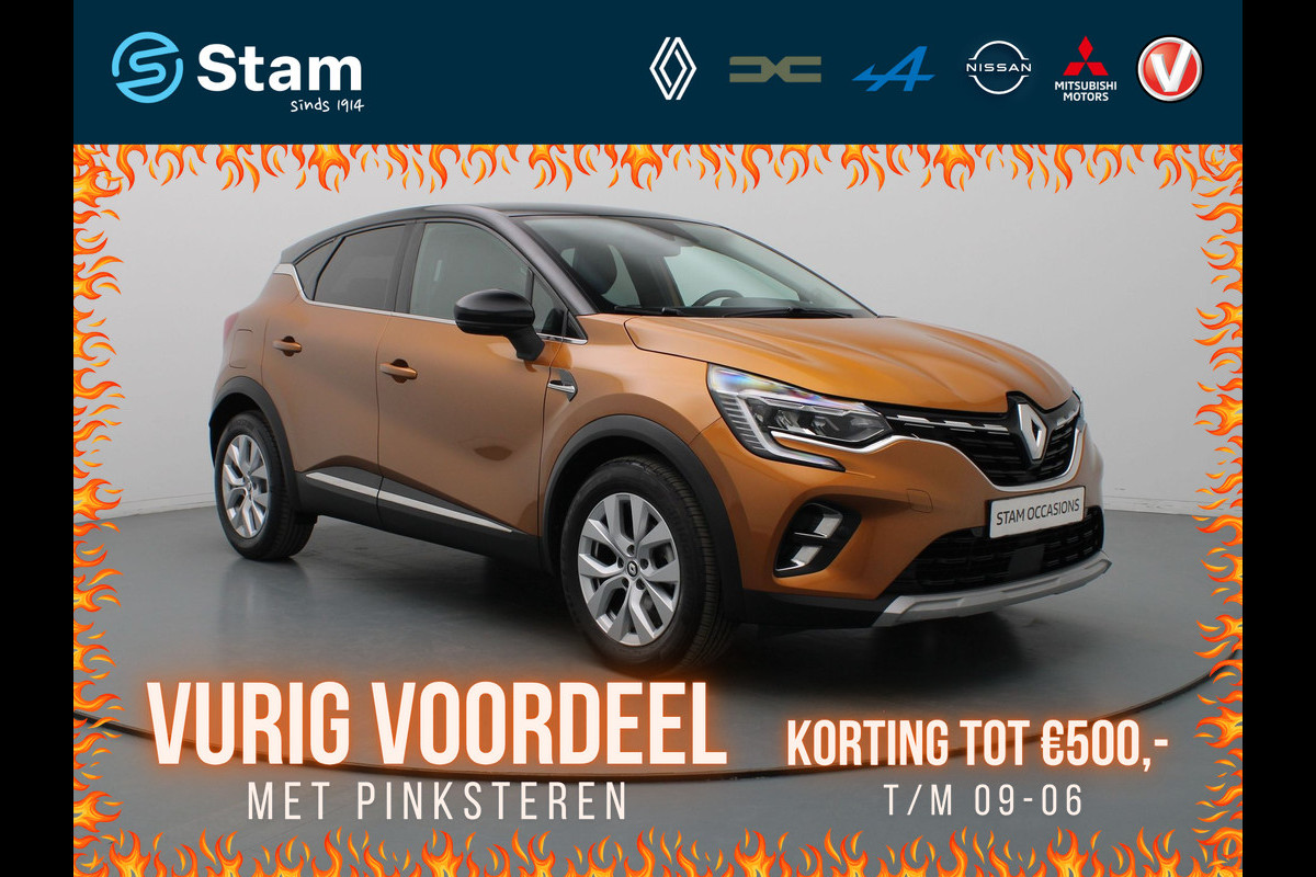 Renault Captur TCe 90pk Intens Camera | Climate | Cruise | Navi | Parkeersens. v+a Renault Captur TCe 90pk Intens Camera | Climate | Cruise | Navi | Parkeersens. v+a