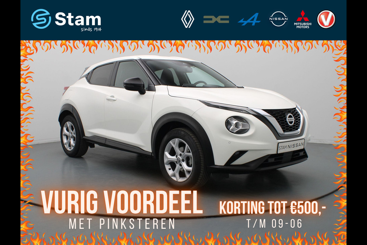Nissan Juke 117pk DIG-T N-Connecta Camera | Climate | Cruise | Navi | Parkeersens. v+a Nissan Juke 117pk DIG-T N-Connecta Camera | Climate | Cruise | Navi | Parkeersens. v+a