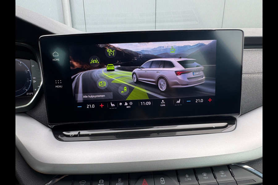Škoda Octavia Combi 1.5 TSI * Sideassistent * Visueel Cockpit * Leder *