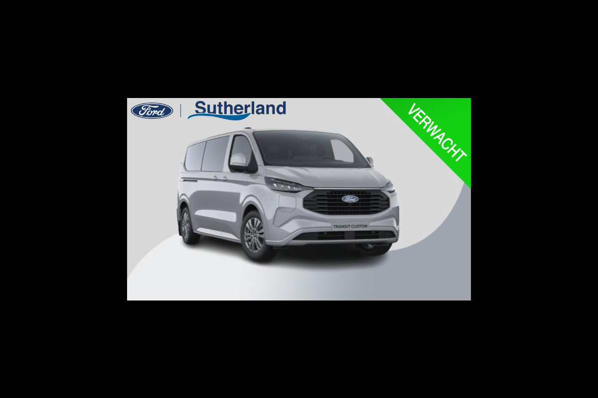 Ford Transit Custom 340 2.5 PHEV L2H1 Limited 233pk | Kombi | Incl. BTW/BPM | Dubbele zijschuifdeur | Privacy Glass | Inklapbare trekhaak | 17 inch lichtmetalen velgen | Driver Assistance Pack Premium | Verwarmbaar stuurwiel Ford Transit Custom 340 2.5 PHEV L2H1 Limited 233pk | Kombi | Incl. BTW/BPM | Dubbele zijschuifdeur | Privacy Glass | Inklapbare trekhaak | 17 inch lichtmetalen velgen | Driver Assistance Pack Premium | Verwarmbaar stuurwiel