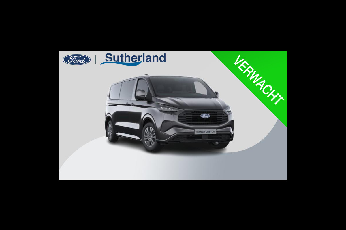 Ford Transit Custom 340 2.5 PHEV L2H1 Limited 233pk | Kombi | Incl. BTW/BPM | Dubbele zijschuifdeur | Privacy Glass | Inklapbare trekhaak | 17 inch lichtmetalen velgen | Driver Assistance Pack Premium | Verwarmbaar stuurwiel Ford Transit Custom 340 2.5 PHEV L2H1 Limited 233pk | Kombi | Incl. BTW/BPM | Dubbele zijschuifdeur | Privacy Glass | Inklapbare trekhaak | 17 inch lichtmetalen velgen | Driver Assistance Pack Premium | Verwarmbaar stuurwiel