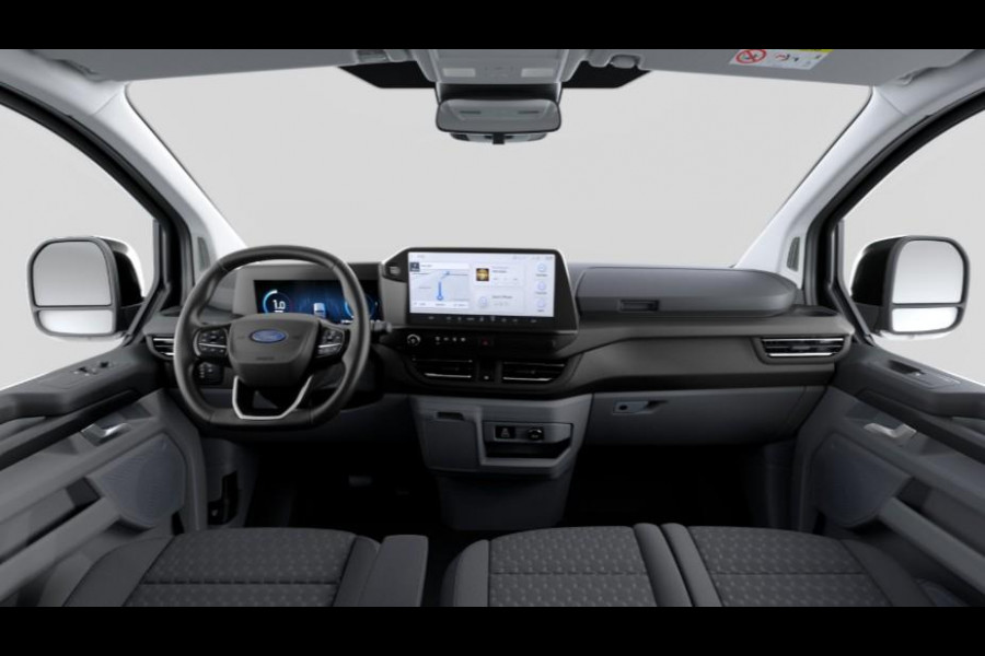 Ford Transit Custom 340 2.5 PHEV L2H1 Limited 233pk | Incl. BTW/BPM | Kombi | Dubbele zijschuifdeur | Privacy Glass | Inklapbare trekhaak | 17 inch lichtmetalen velgen | Driver Assistance Pack Premium | Verwarmbaar stuurwiel